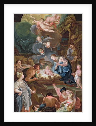 Adoration of the Shepherds, mid-18th century by Antonio the Elder Gonzalez Velazquez