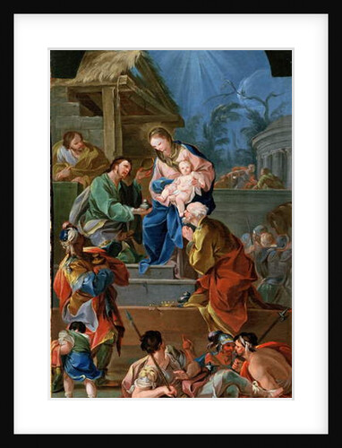 Adoration of the Magi, mid-18th century by Antonio the Elder Gonzalez Velazquez