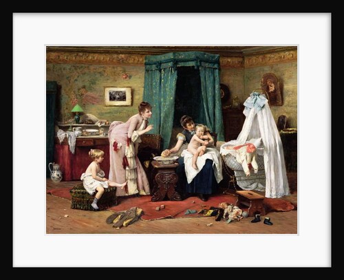 Children's Toilette by Vaclav Brozik