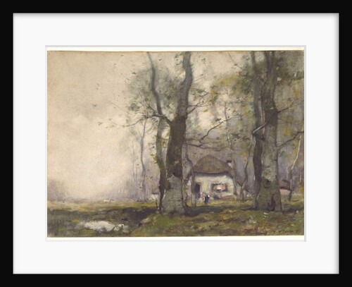 Lodge in the Woods, 1891 by Henry Ward Ranger
