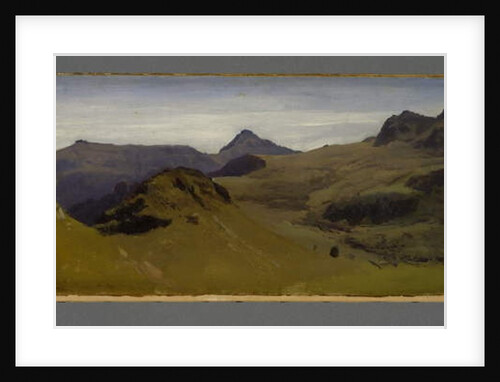 Landscape in Auvergne, c.1850 by Auguste Francois Bonheur
