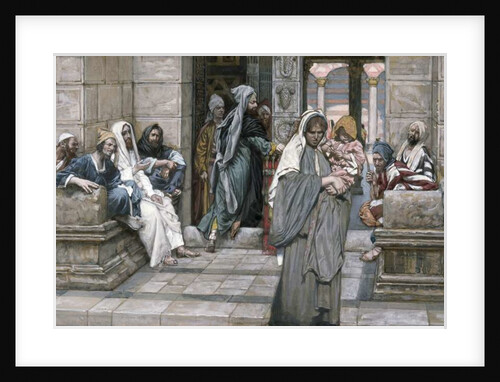 The Widow's Mite by James Jacques Joseph Tissot