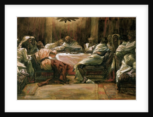 The Last Supper. Judas Dipping His Hand in the Dish by James Jacques Joseph Tissot