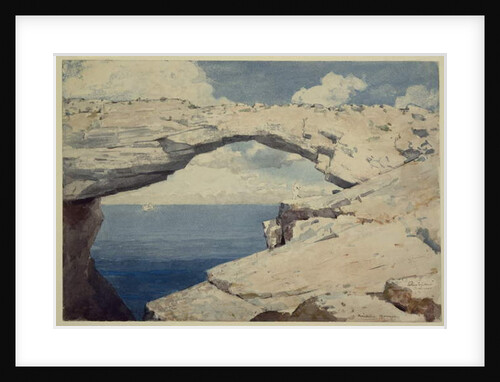 Glass Windows, Bahamas, c.1885 by Winslow Homer