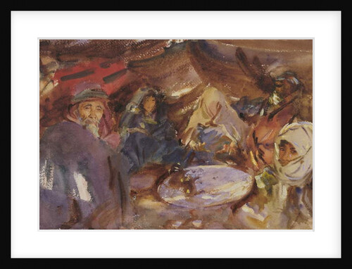 Arab Gypsies in a Tent, 1905-06 by John Singer Sargent