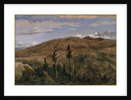 Mountains in Auvergne, 1841-42 by Jean Baptiste Camille Corot