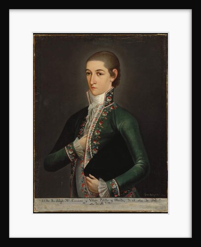 Don Jose Maria Cervantes y Velasco Padilla y Obando, 1802 by Ygnacio Ayala