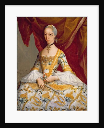 Dona Maria de la Luz Padilla y Cervantes by Miguel Cabrera