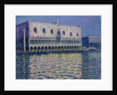 The Doge's Palace in Venice, 1908 by Claude Monet