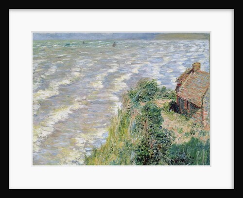 Rising Tide at Pourville, 1882 by Claude Monet
