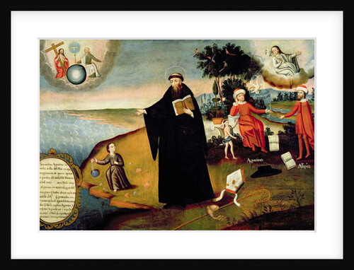 The Legend of St. Augustine, Cuzco School by School Peruvian