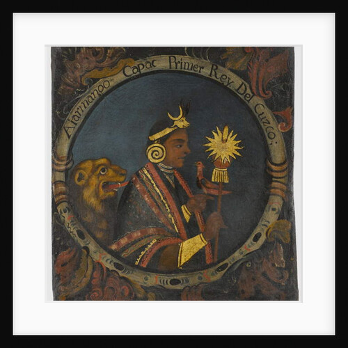 Manco Capac, 1st Inca King, mid-18th century by School Peruvian