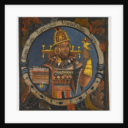 Tupac Yupanqui, 11th Inca King, mid-18th century by School Peruvian