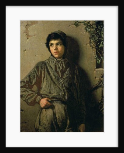 The Savoyard Boy, 1853 by Eastman Johnson