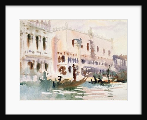 From The Gondola by John Singer Sargent