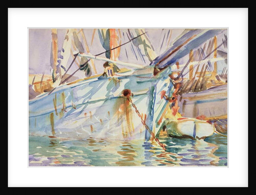 In a Levantine Port by John Singer Sargent