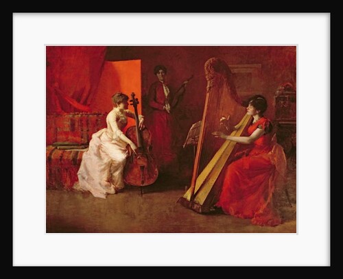 The Trio, 1886 by Herbert A. Denman