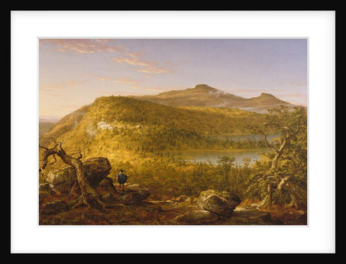 A View of the Two Lakes and Mountain House, Catskill Mountains, 1844 by Thomas Cole