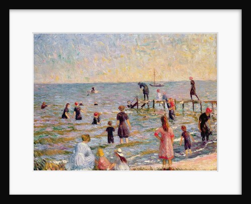 Bathing at Bellport, Long Island, 1912 by William James Glackens