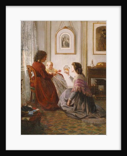 The Shattuck Family, with Grandmother, Mother and Baby, 1865 by Aaron Draper Shattuck