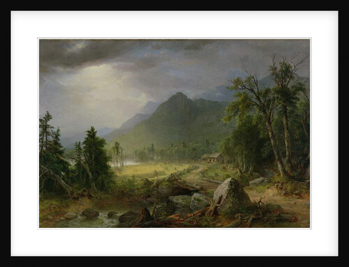 The First Harvest in the Wilderness, 1855 by Asher Brown Durand