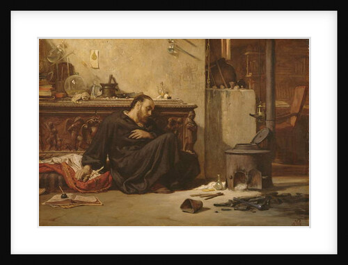The Dead Alchemist, c.1868 by Elihu Vedder