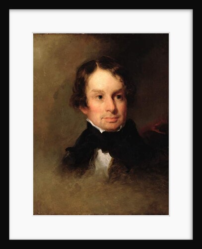 Portrait of Henry Wadsworth Longfellow by Charles Loring Elliot