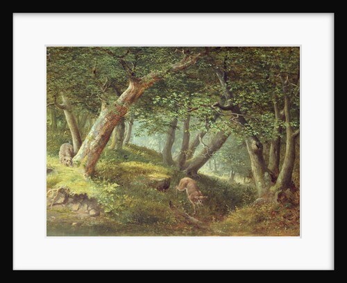 In the Forest, 1856 by William Holbrook Beard
