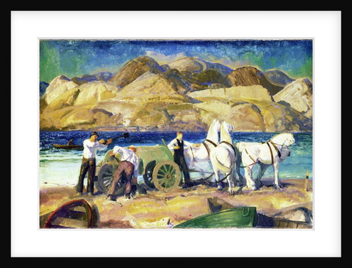The Sand Cart, 1917 by George Wesley Bellows