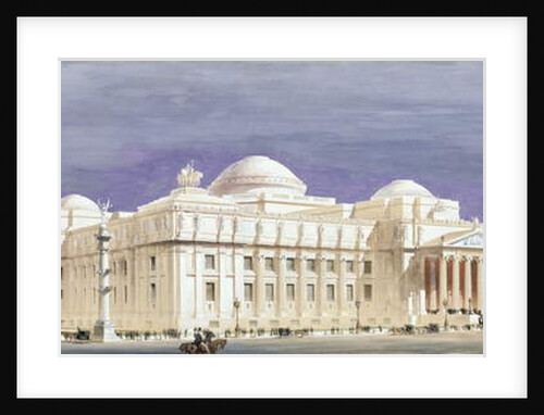 Design for the Brooklyn Museum of Art, 1893 by Francis L.V. Hoppin