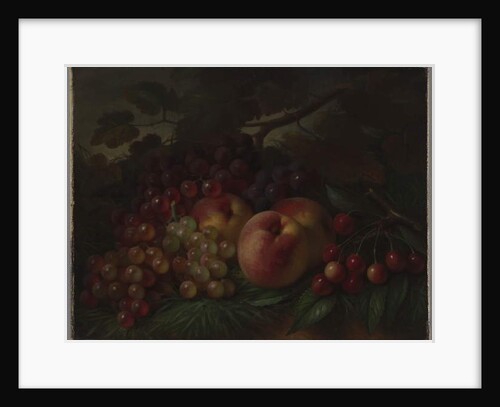 Peaches, Grapes and Cherries, c.1860-70 by George Henry Hall