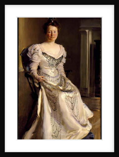 Mrs Robert Abbe, Catherine Amory Bennett, 1898-99 by Cecilia Beaux