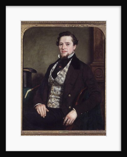 Portrait of a Gentleman, 1855 by Seymour Joseph Guy
