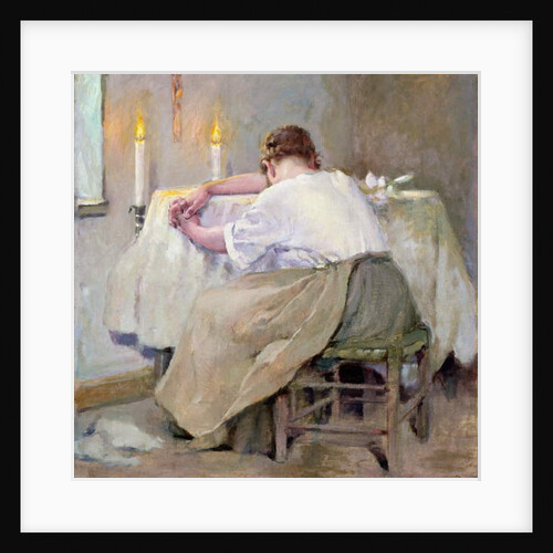 Her First Born or, Death of the First Born, 1888 by Robert Reid