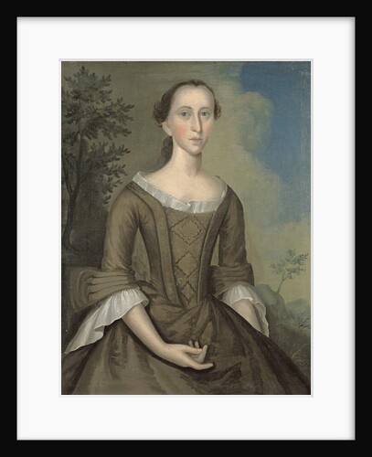 Mrs John Haskins 1759 by Joseph Badger