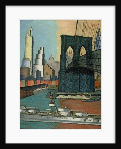 Bridge Tower, 1929 by Glenn O Coleman