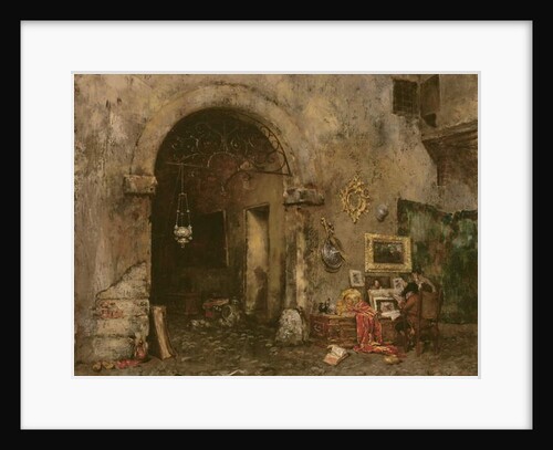 The Antiquary Shop, 1879 by William Merritt Chase