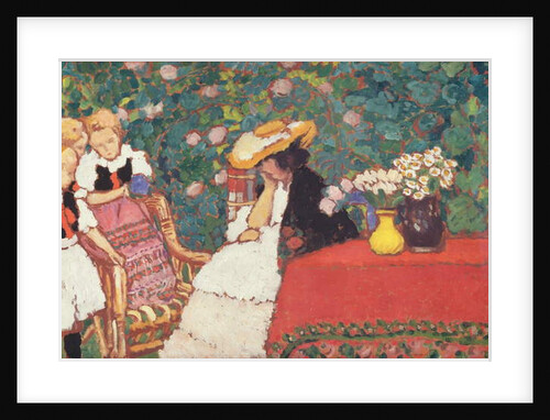 Woman with Three Girls, c.1909 by Jozsef Rippl-Ronai