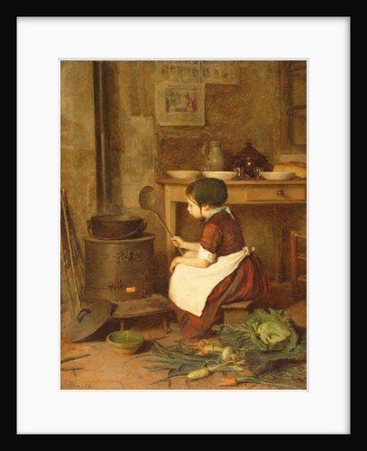The Little Cook, 1858 by Pierre Edouard Frere