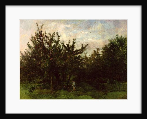An Apple Orchard by Charles Francois Daubigny