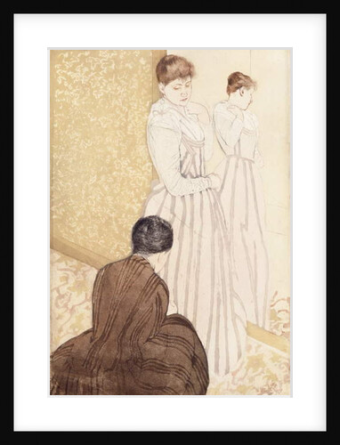 The Fitting by Mary Stevenson Cassatt
