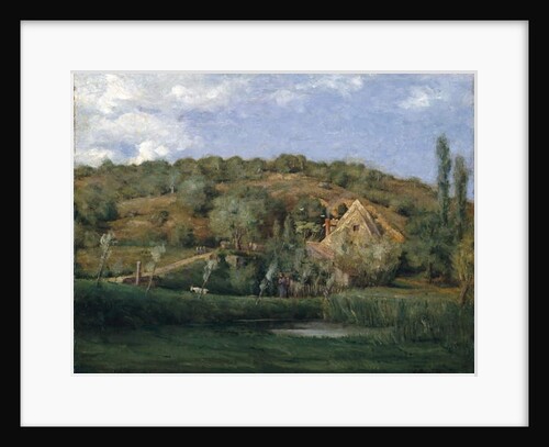 A French Homestead, 1878 by Julian Alden Weir