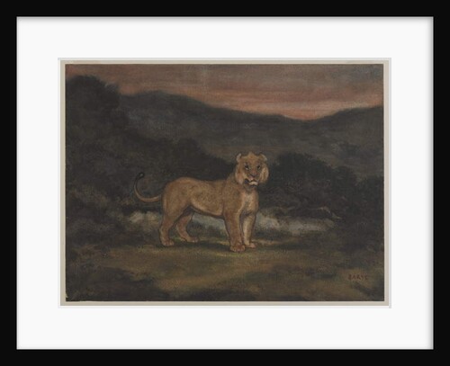 Standing Lioness by Antoine Louis Barye