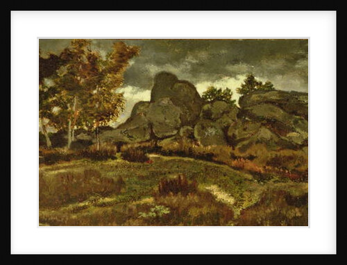 Forest at Fontainebleau by Antoine Louis Barye