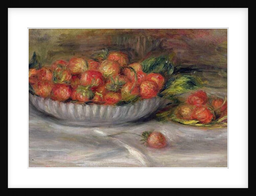 Still Life with Strawberries, 1914 by Pierre Auguste Renoir
