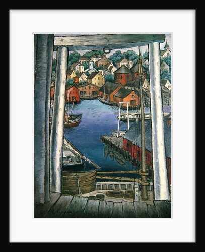 Gloucester Harbour, c.1925 by Glenn O Coleman