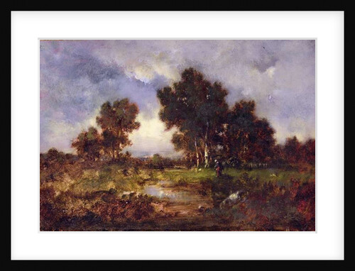 Trees and Pool, c.1845 by Narcisse Virgile Diaz de la Pena