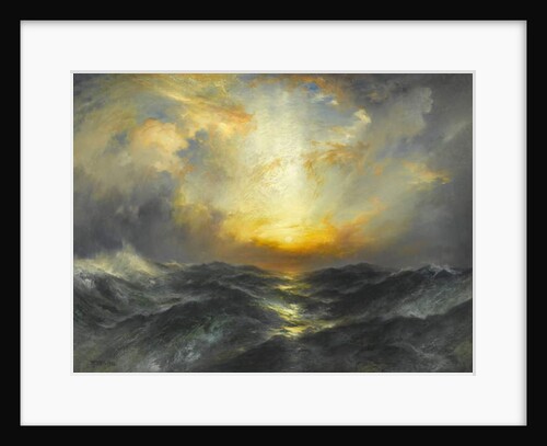 Sunset at Sea, 1906 by Thomas Moran