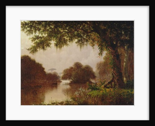 Swamp on the Mississippi, 1871 by Joseph Rusling Meeker