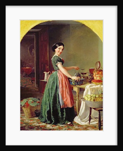 Kiss Me and You'll Kiss the 'Lasses, 1856 by Lilly Martin Spencer